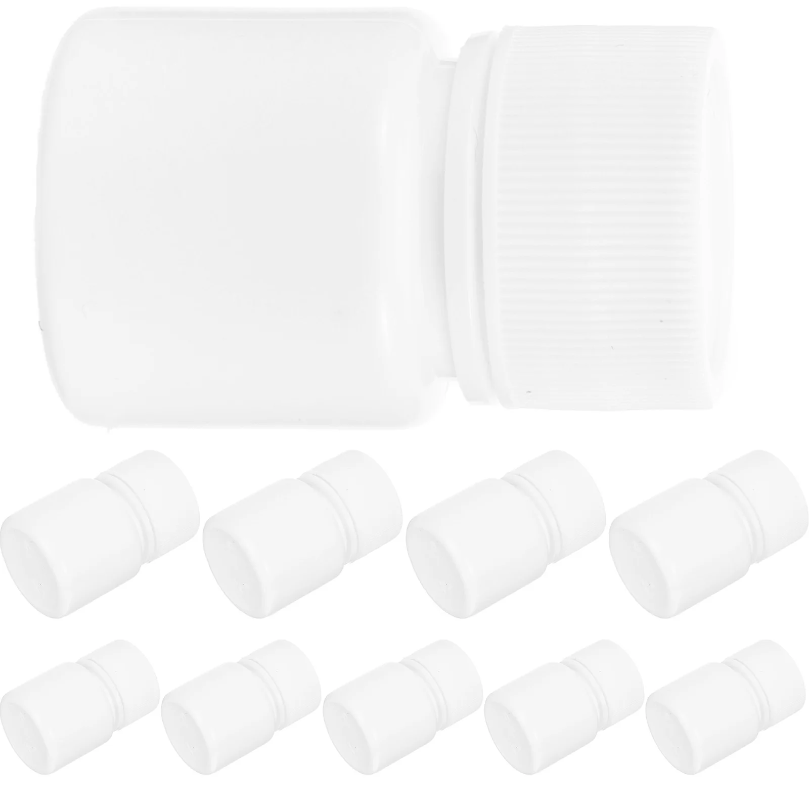 

30Pcs Plastic Pills Bottles Small Leakproof Medicine Storage Containers Portable Travel Case Tablet Holder Empty Bottle