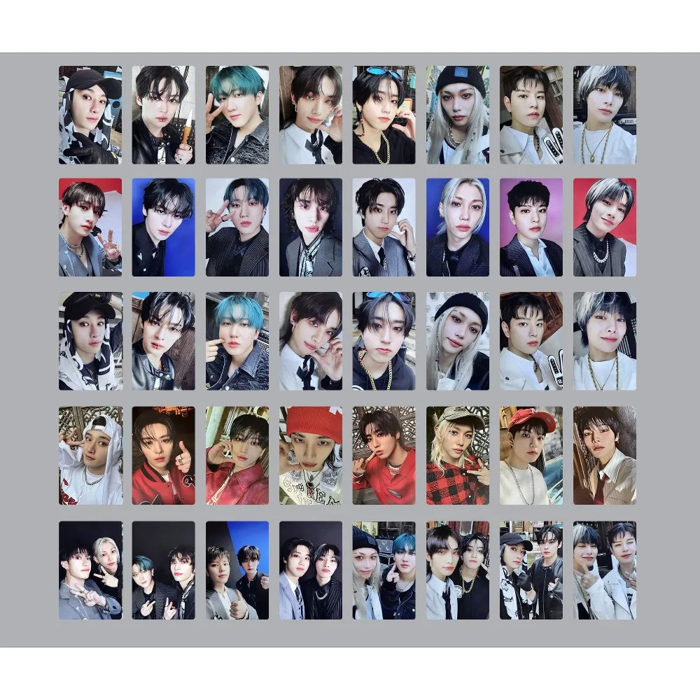 Kpop Idols Group New Album HIPTAPE (HOP) LOMO Card Felix Hyunjin Lee Know I.N Bangchan Seungmin Han Changbin Photo Card Fan Gift