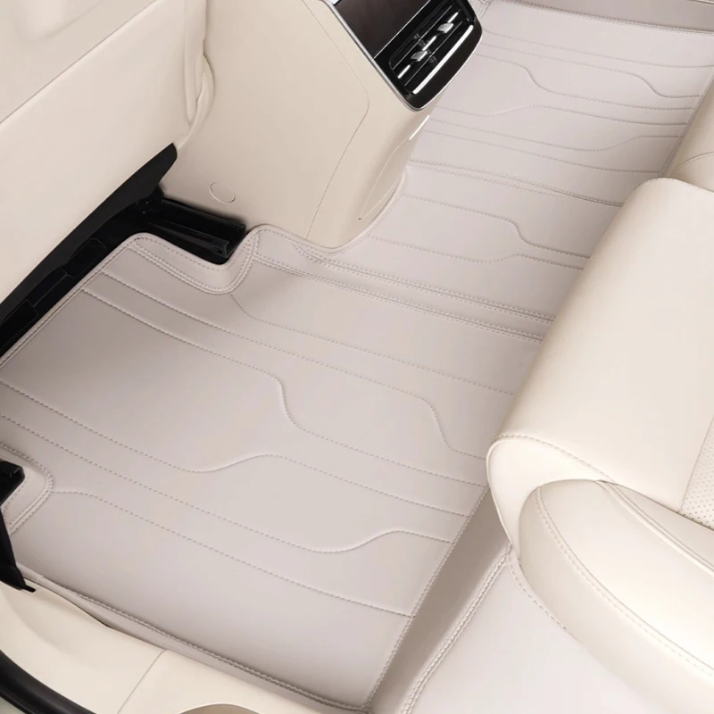 Custom Nappa Leather Anti-Slip Car Foot Protect Mat For VOYAH FREE 2022-2026 Auto Luxury Waterproof Floor Pad Interior Accessory view 4
