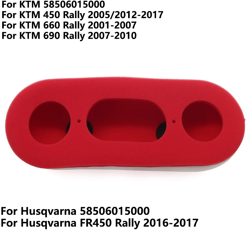 

Motorcycle Parts Dirt Bike Air Filter For KTM 450 660 690 Rally 58506015000 For Husqvarna FR450 Rally 2016-2017 58506015000