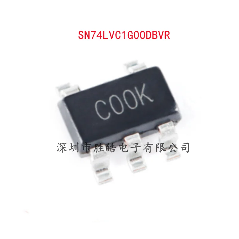 (5PCS)  SN74AHC1G00DBVR     74AHC1G00   Single-path 2-input Positive with Non-gate  Logic Chip   SOT-23-5  Integrated Circuit