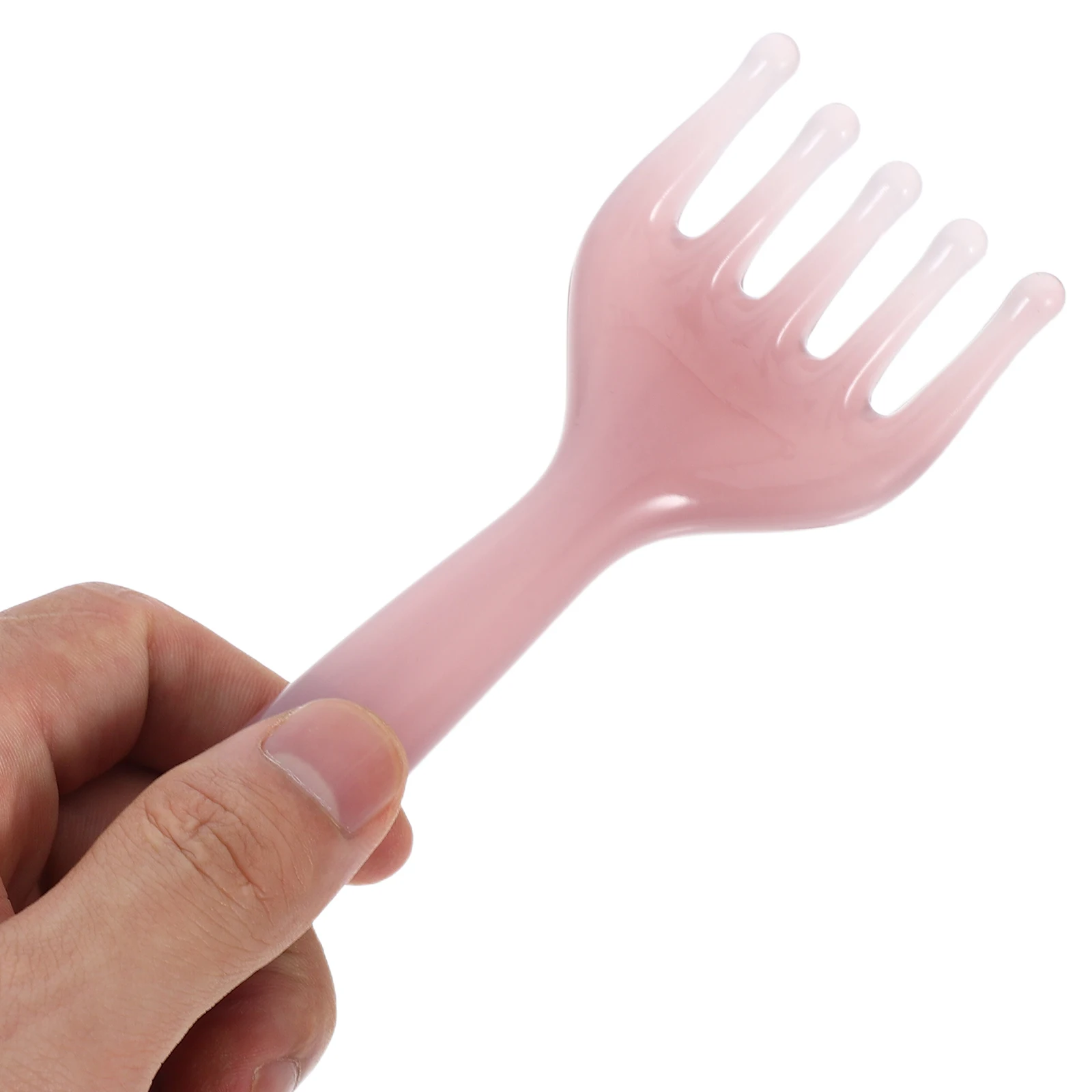 

2 шт., массажная расческа с пятью когтями, массажер для кожи головы, эргономичная смола, ручной инструмент для релаксации головы, шеи, челюсти, портативный душ, спа