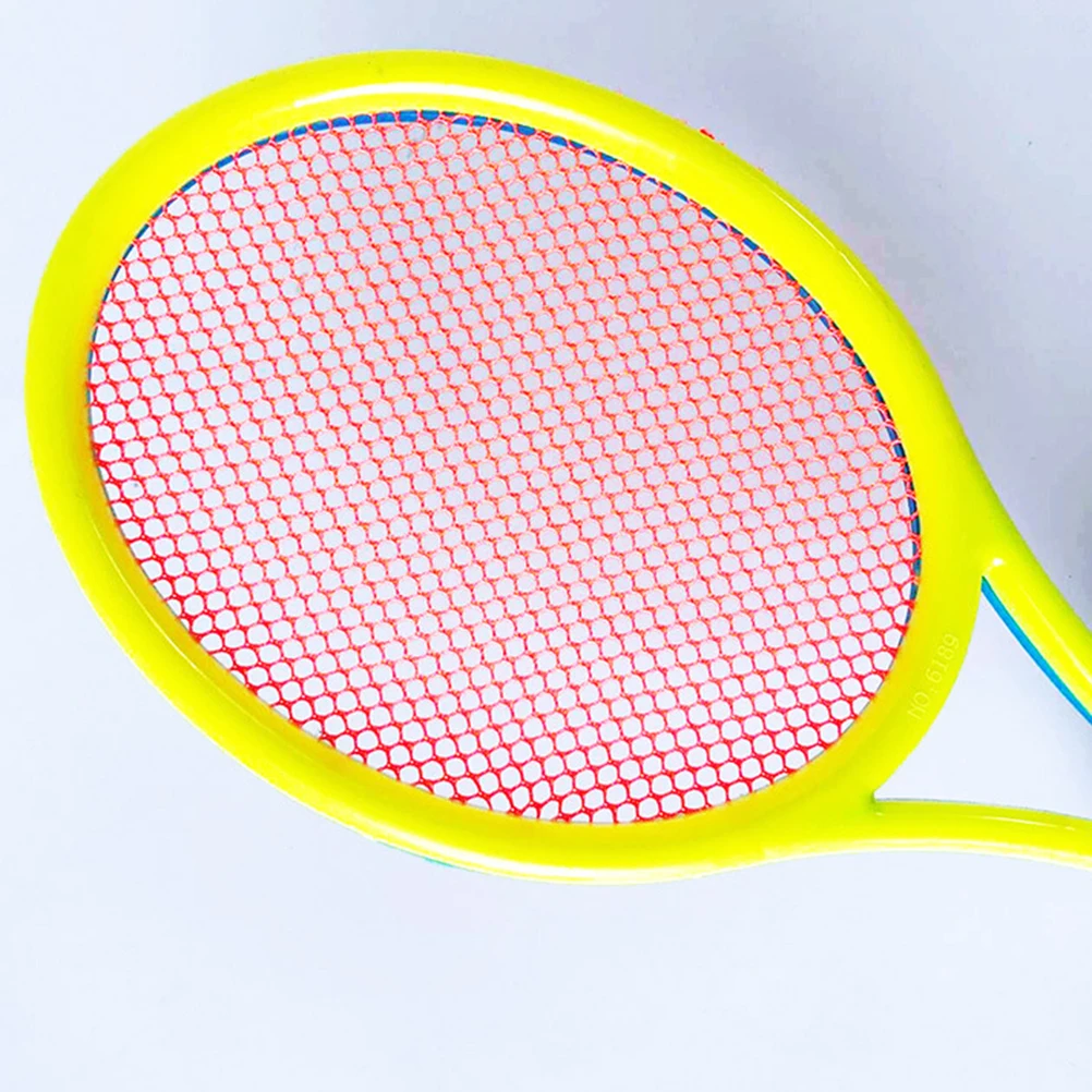 1 takım çocuk tenis Badminton raketleri top seti spor aile oyunu oyuncak çocuklar Badminton raketleri açık hız spor oyunu oyuncak