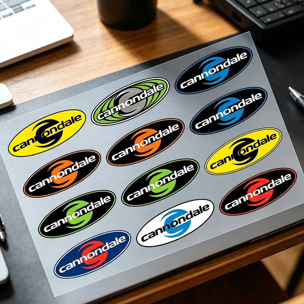 

Cannondale Reflective Stickers 3M Night Safety Warning Decals for Motorcycle & Scooter Helmets