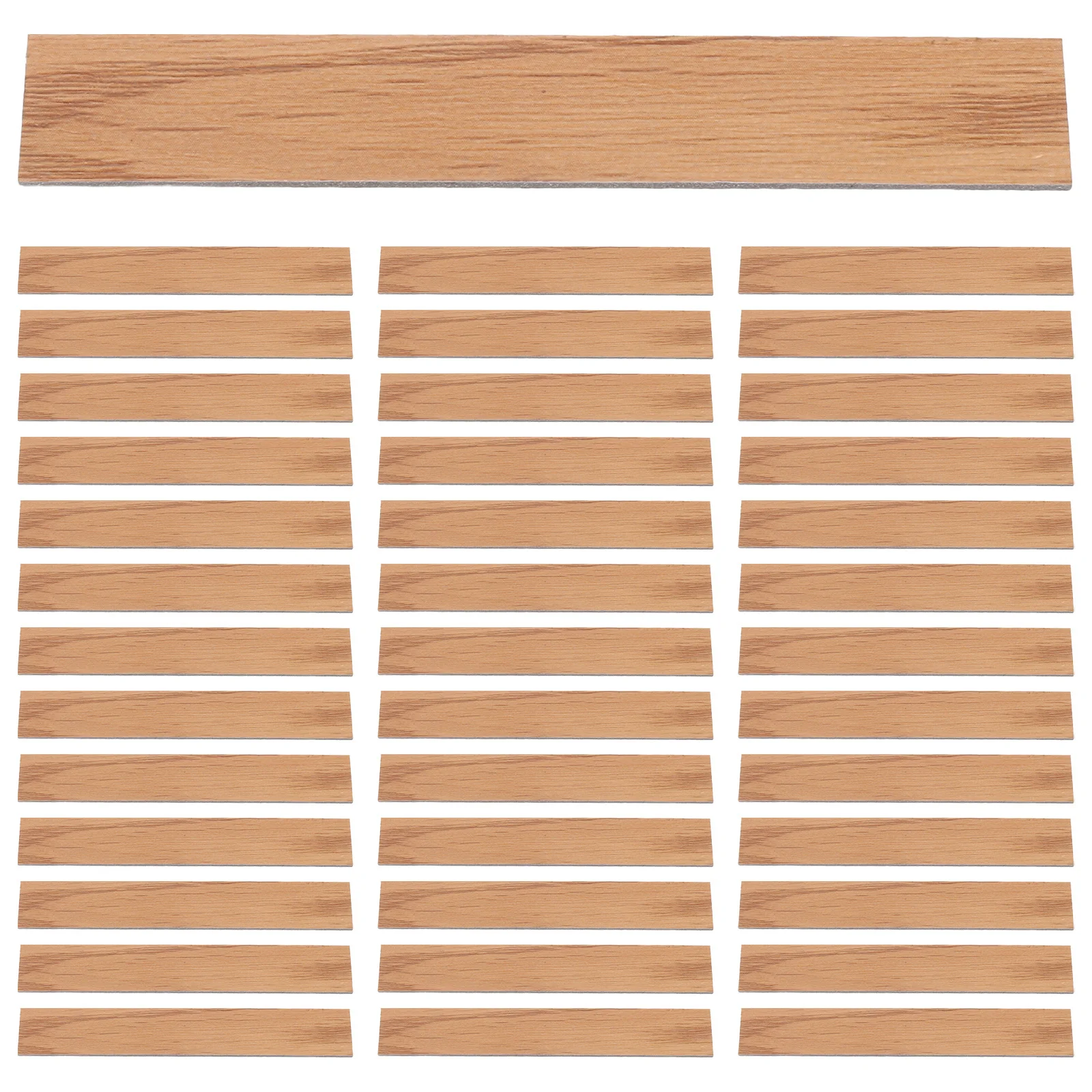 

40 шт. миниатюрные полы в масштабе 1:12, деревянные доски для полов, проекты «сделай сам», реалистичная текстура под дерево, надежный материал