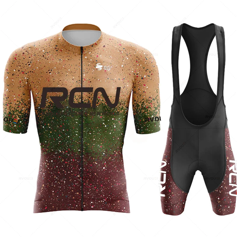 Ropa De Ciclismo 2026 RCN New Arrival Summer Men's Short Sleeve Cycling Shirt Triathlon Team MTB Mountain Race Cycling Clothing - Image 5