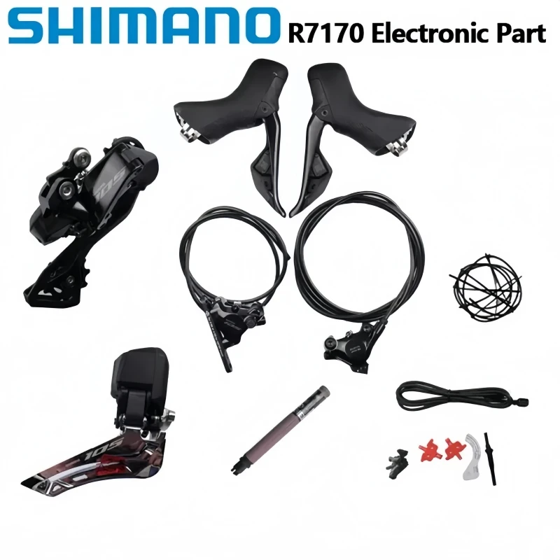 

Shimano 105 R7170 Набор электронных деталей FD R7150 2x12s RD-R7150 Аккумулятор DN300 Дорожный велосипед Di2 R7170 L05A K05S Маленький набор