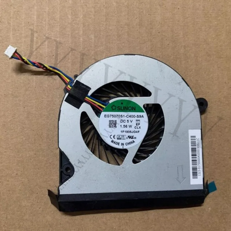 

q+1PC for SUNON EG75070S1-C400-S9A 5V 1.56W 4-wire notebook cooling fan