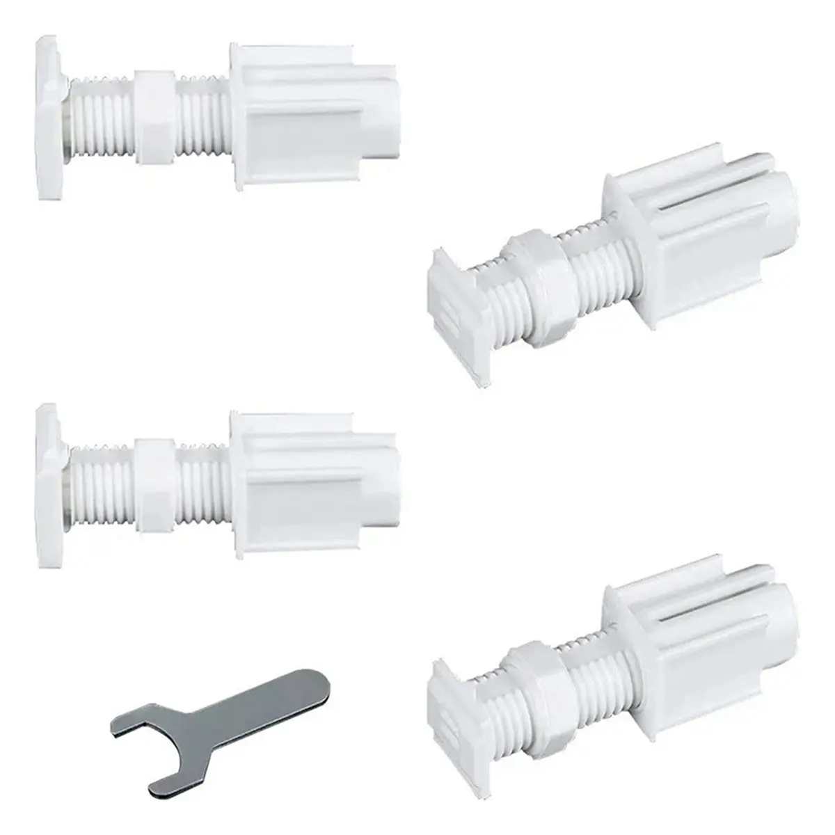 A1337K No Drill Blind Brackets Clip in Blinds for Window Roller Blinds Clip on Punch-Free Fittings for Window Installation SUMME