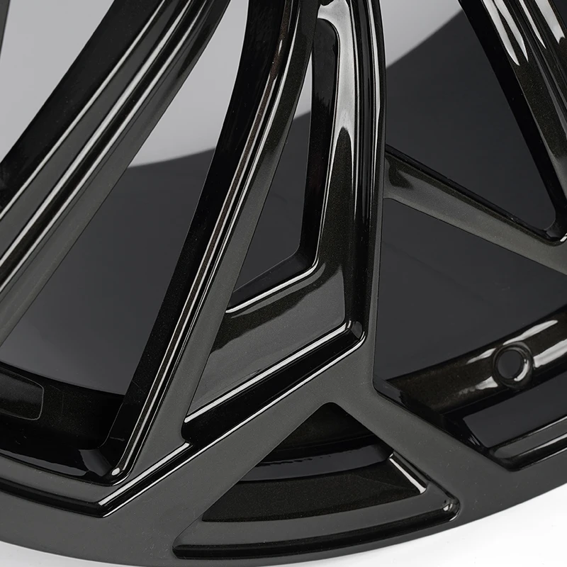 LSCZL Todos os jantes pretos de estilo minimalista de 16-24 polegadas Roda de liga forjada para, Porsche, BMW, AUDI