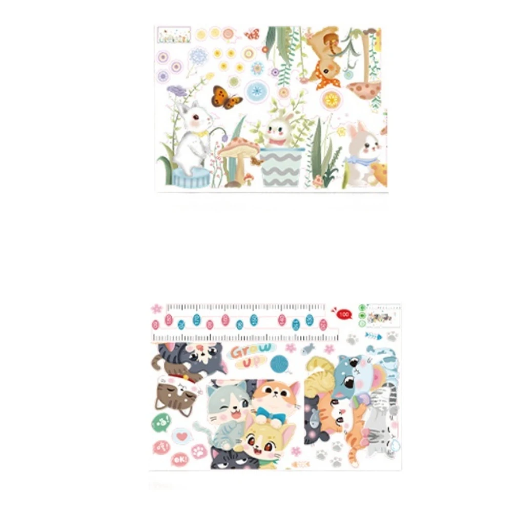 Nursery Wall Decor Animal Growth Chart Fun And Safe Height Ruler Height Measuring Instrument Centimeter And Inch Scale