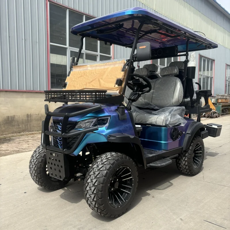 

2025 Hot Selling 2 4 6 Seater Golf Carts Hunting Golf Buggy 5000W 7500kw Lifted Street Legal Electric Golf Cart
