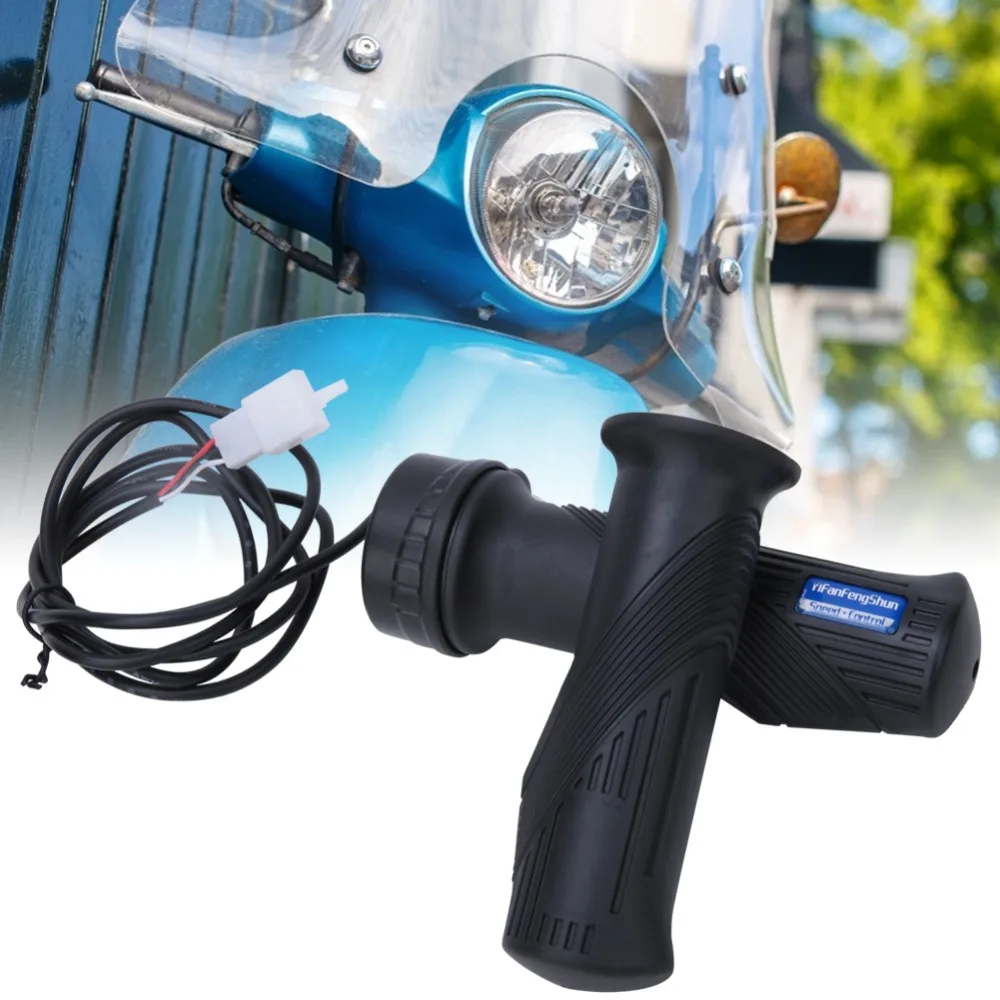 

1 Pair Durable 22mm Electric Scooter Throttle Sensitive Control Black E Bike Throttle Throttle Grip Electric Scooter