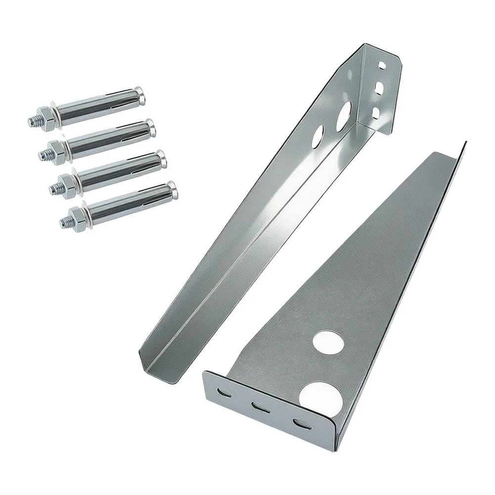 Stainless Steel Adjustable Tripod Bracket for Marble Sink Countertop and Desk Mounting 44.5 50 55cm x 12.5 x 5.5cm