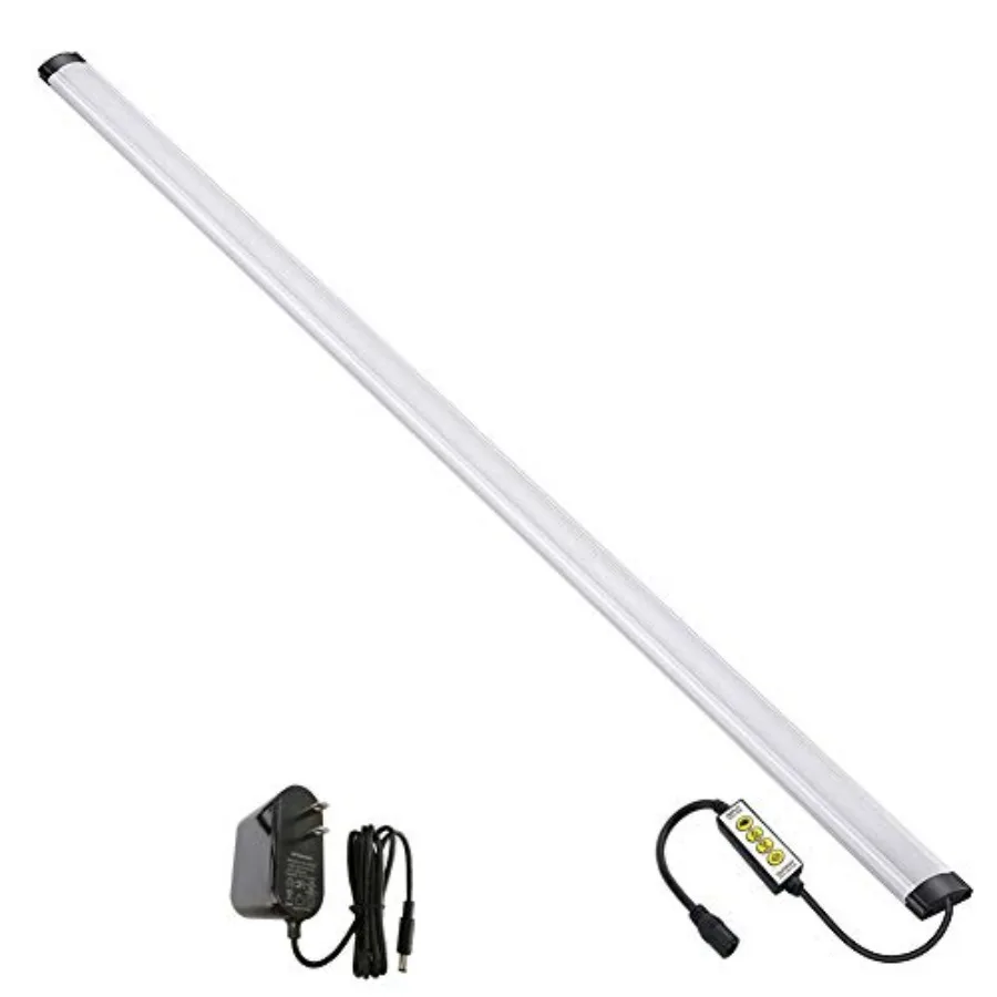 

Dimmable Under Cabet Lightg, RGB LED Light Bar, le Control Lamp, Multicolor Under Counter Lights for Desk, Room, Cupboard, Hall