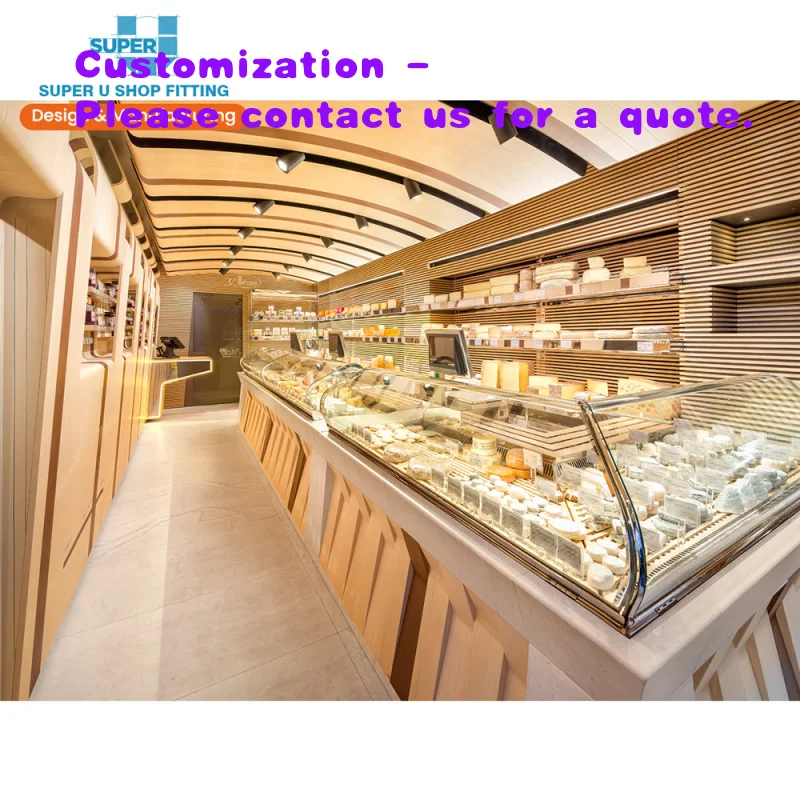custom.Factory Direct-Selling Bakery Display Cabinet Professional Bread Shop Bakery Store Customized Design