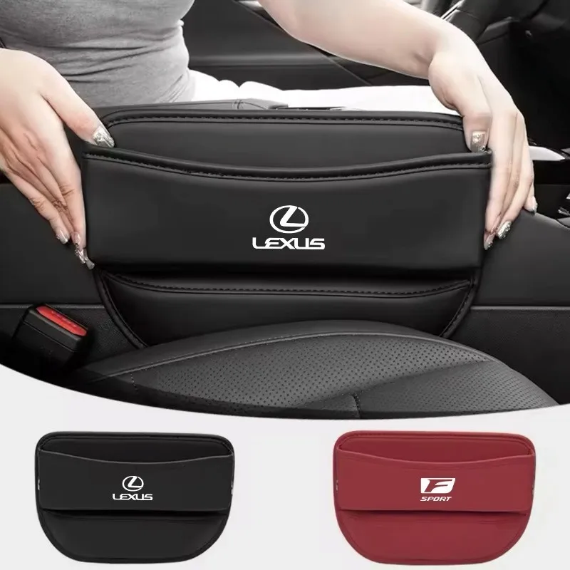 اكسسوارات السيارات مقعد الفجوة المنظم صندوق مانعة للتسرب حقيبة التخزين لكزس F SPORT CT ES GS NX IS250 CT200h IS300h ES300h ERX400h #1