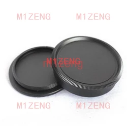 metal front Rear Lens Cap/Cover+Camera Body Cap for leica M39 L39 39mm 39 Screw LTM LSM Mount Pentax Black silver