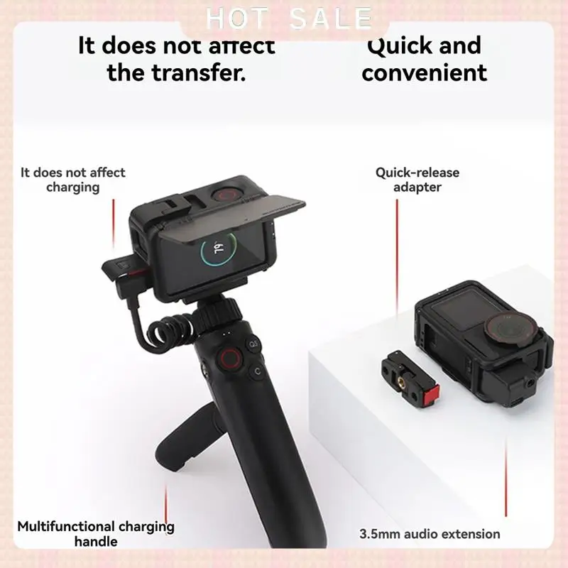 24-Hour Delivery Sunnylife Housing Case With Sunshade Anti Fall Protective 2 In1 Camera Frame Cage For DJI OSMO ACTION 5