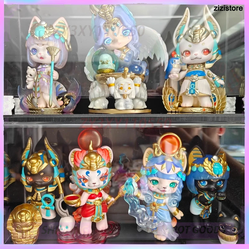 

Подлинная слепая коробка Aaru Garden V3, серия египетской мифологии, слепая коробка, ручная работа, персонажи аниме, игрушка, модная кукла, орнамент