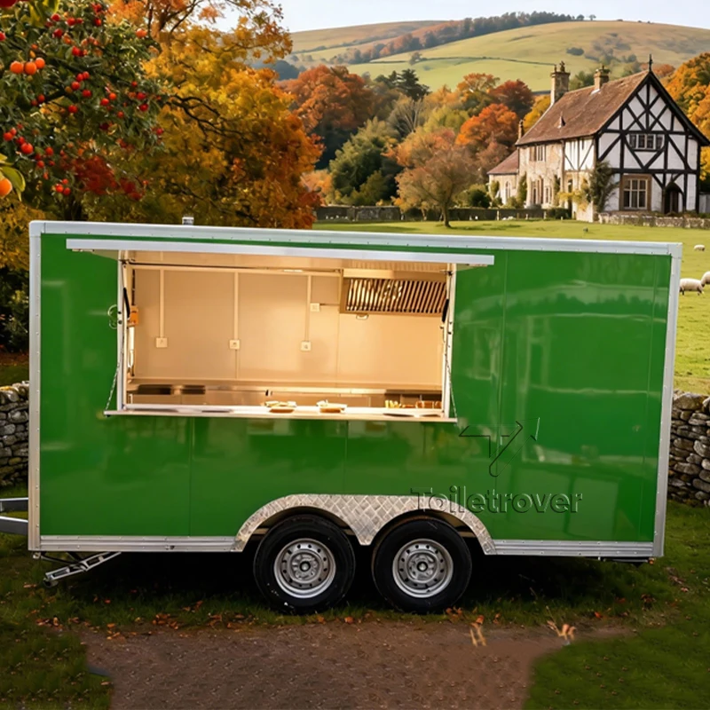 

Препортериальный производитель Хот-дог Кофе Мороженое Тележка для еды Кейтеринг Концессионный прицеп для еды Грузовик для еды с полностью оборудованием