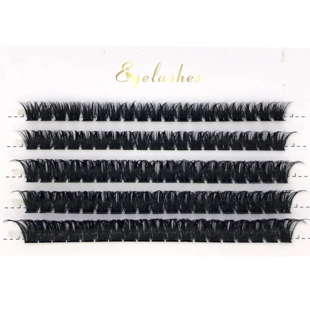 95/100Clusters Natural Eyelashes Thick 30D/40D/60D/80D Individual Eyelash Extension Lashes Bunches Professional Faux Eye Lashes image 6