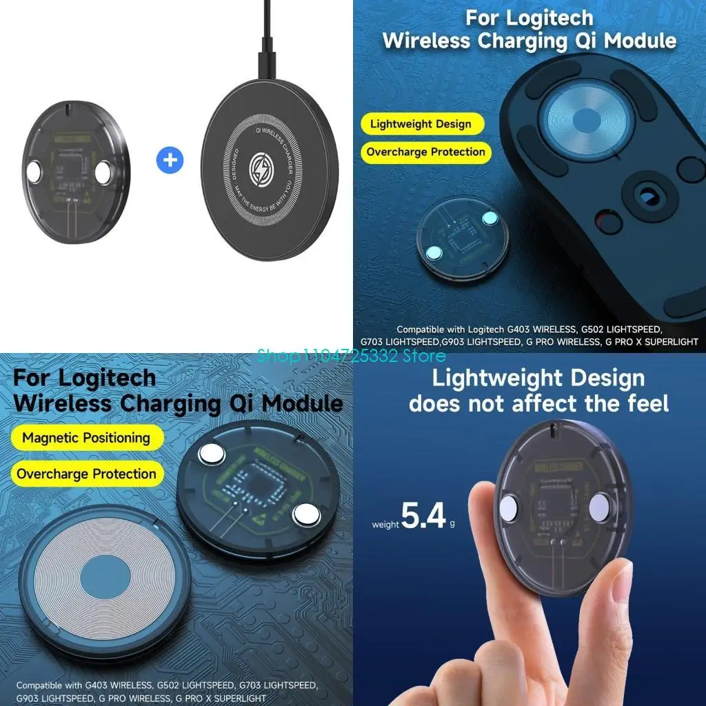 

Зарядное устройство для беспроводной мыши P5EA для G502 G403 G703 G903 GPro X GPW/GPW2 Зарядка