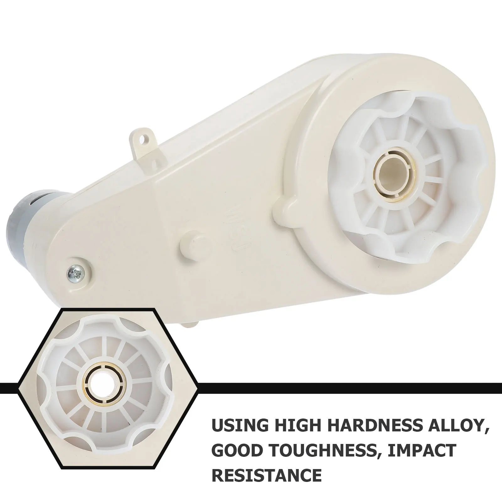 

2Sets Universal Motor Gear Box Precision Winding High Strength Durable Gear Case Children Electric Car Accessories