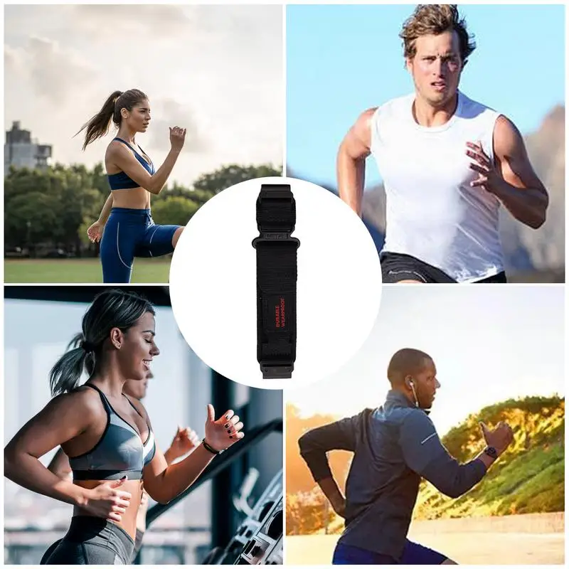 Ремешок для часов 22/26 мм, быстросъемный плетеный браслет для умных часов, эластичная волшебная лента, дышащий мягкий спортивный браслет