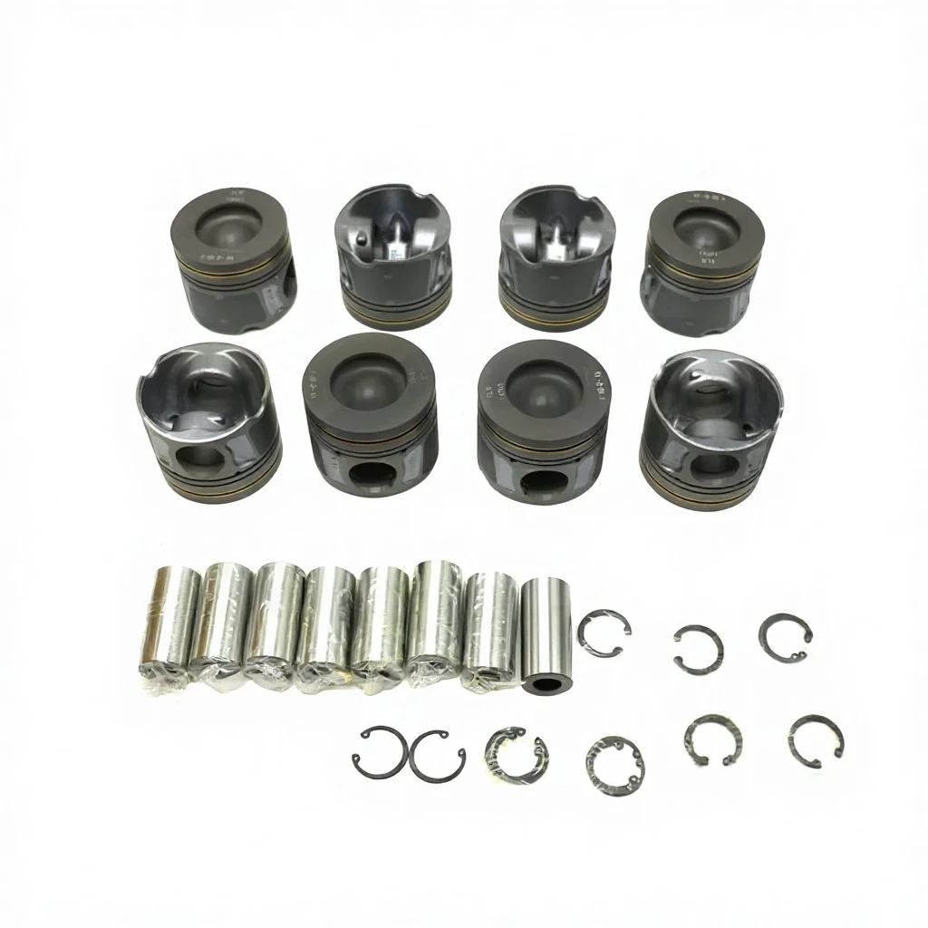 

8PCS Piston Kit Piston Ring for Land Rover RANGE ROVER III (L322) 2002-2012 4.4 448DT V8 Diesel LR022724 LR022897 LR021898