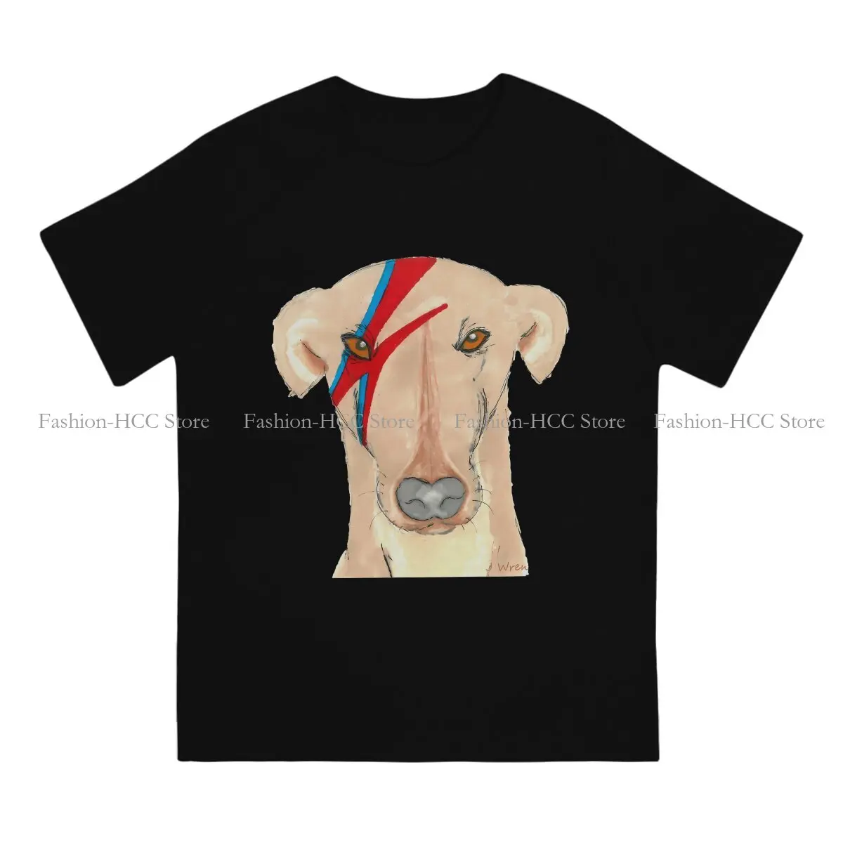 Geryhound Greyhounds Dog TShirt for Men Ziggy Stardog Soft Casual Tee T Shirt Novelty New Design