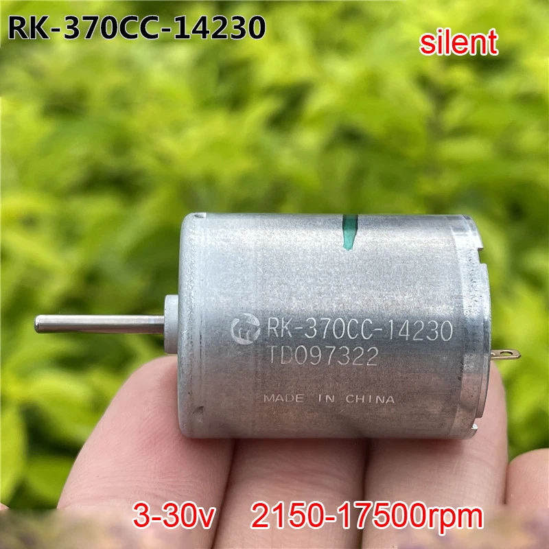 

Японская модель Mabuchi RK-370CC-14230 DC micro motor 3V 12V 24v, карбоновая щетка с высоким крутящим моментом, модель автомобиля, двери, мотор, игрушка