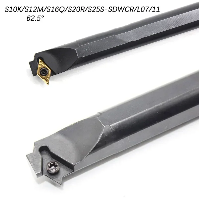 

CNC Lathe Internal Turning Holder S10K S12M S16Q S20R S25S-SDWCR/L07 SDWCR/L11 Wood Turning Tool Bar