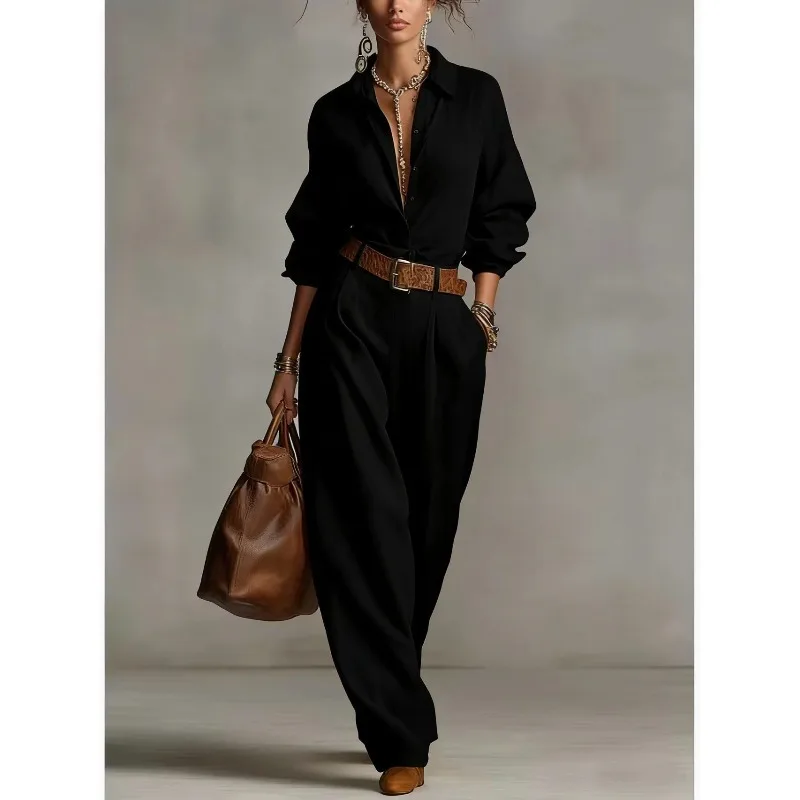 Spring Summer Temperament Soli - Linen Pant Wide reseña y precio