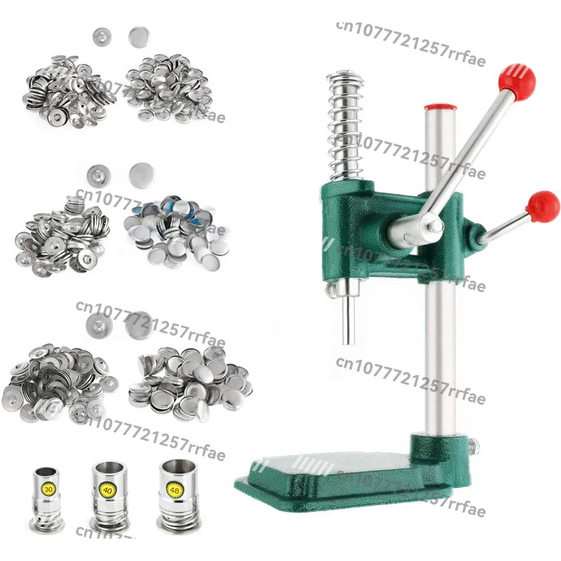 bag machine set Cloth bag embryo machine Hand pressed aluminum bag button tool Button mold