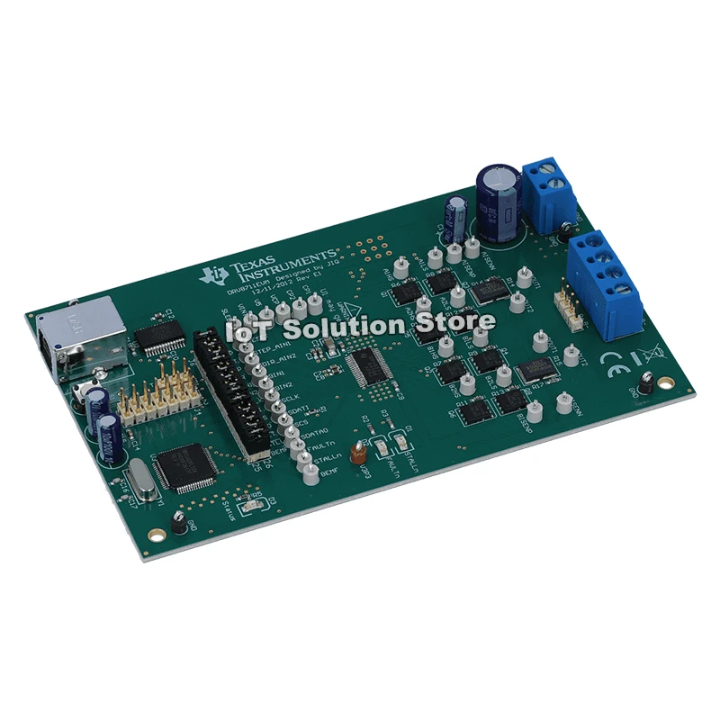 

DRV8711EVM Evaluation Module for Stepper Motor Pre-Driver with On-Chip 1/256 Micro-Stepping Indexer