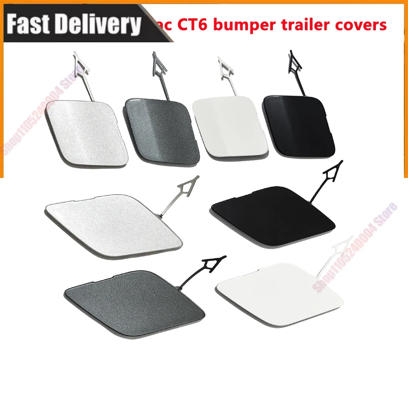 For Cadillac CT6 Front And Rear Bumper Trailer Cover Bumper Trailer Hook Hole Cover Decorative Cover