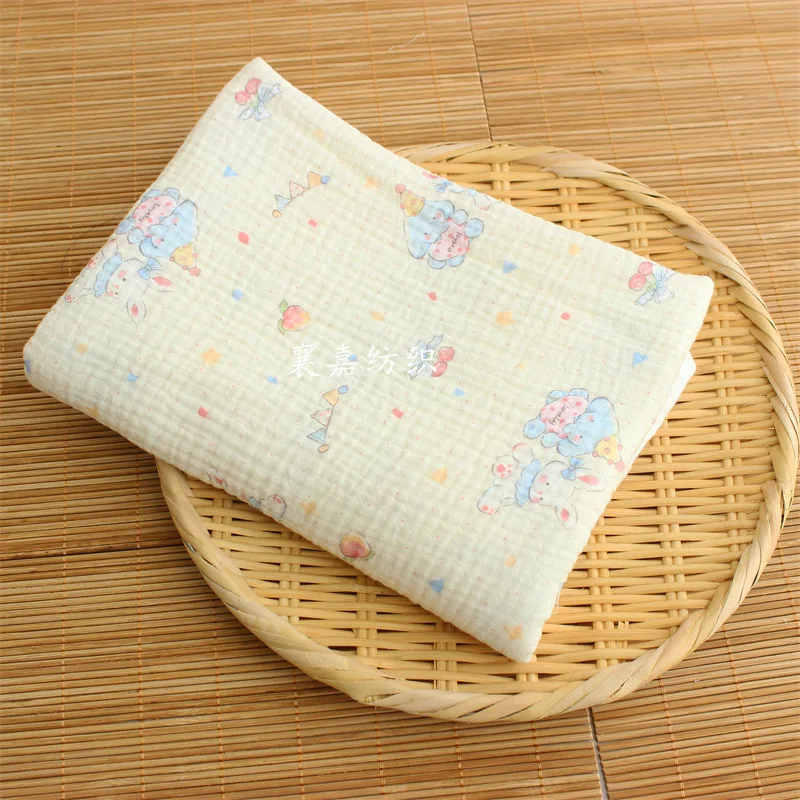 

Baby Cotton Double Gauze, Cartoon Crepe, Pajamas, Bibs, Quilts, Blanket Fabrics