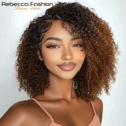 Afro Kinky Curly Black Human Hair Wigs Ombre T1B/30 Brazilian Curly Machine Made Remy Cheap 100% Human Hair Wigs Glueless Wgis