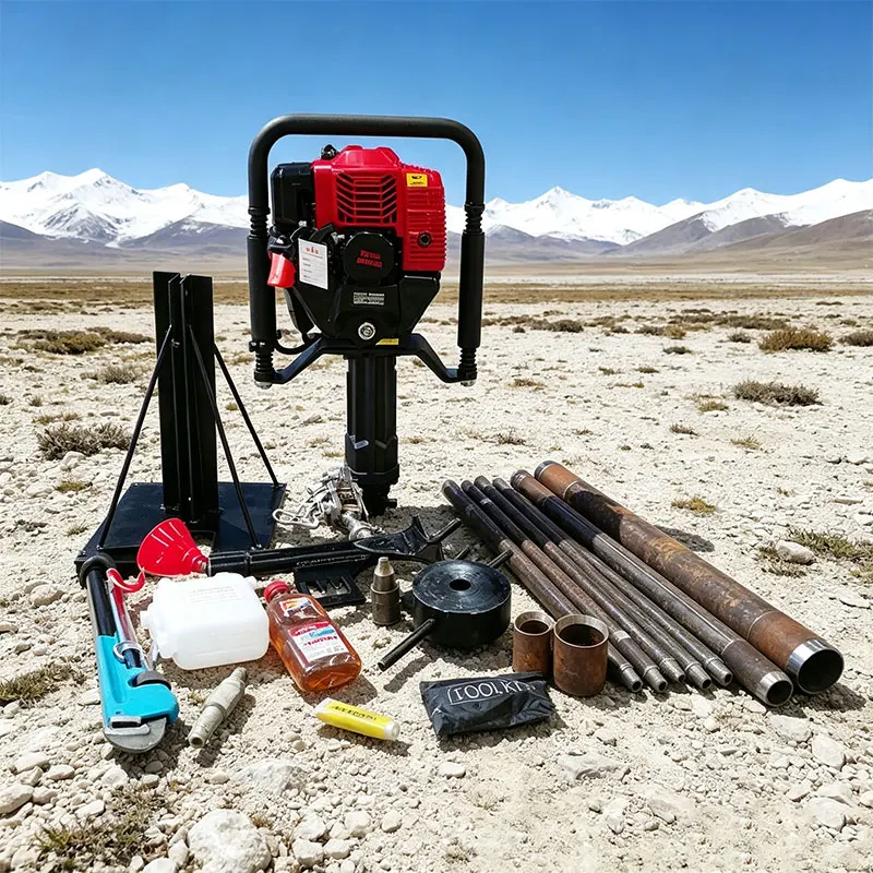 Customized Core Drill Rig Soil Rock Concrete 15M Complete Sample One-Man Transport Quick Setup Versatile Multi-purpose