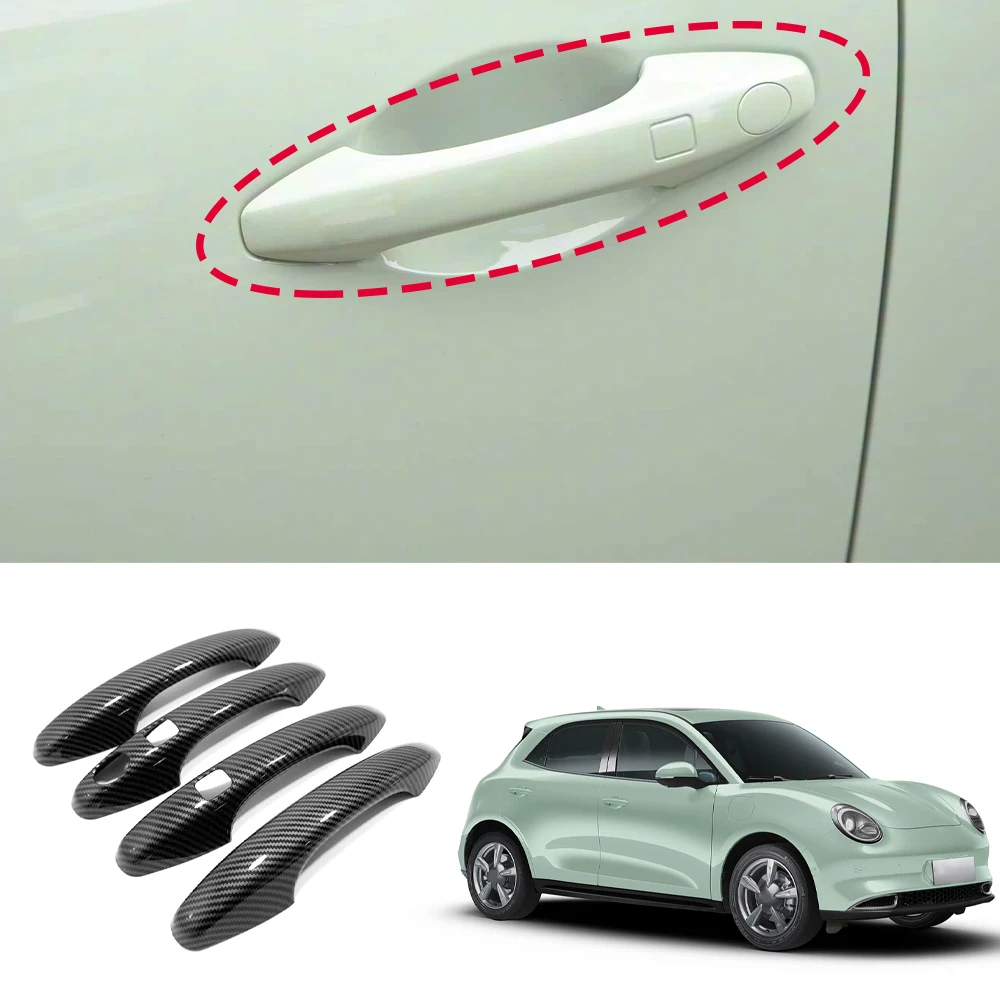 

For GWM Ora 03 Funky Cat Car Door Handle Cover Accessories Good Cat Auto Handle Protection Stickers 2021 2022 2023 2024 2025