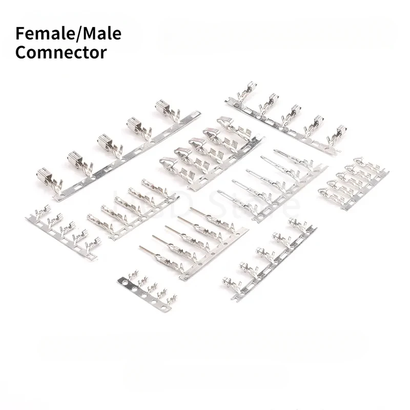 

100pcsSH1.0 JST1.25 PH2.0 HY2.0 XH2.54 VH3.96mm Terminal Wire Cable for Housing 1.0 1.25 2.0mm 2.54mm Female Male Connector