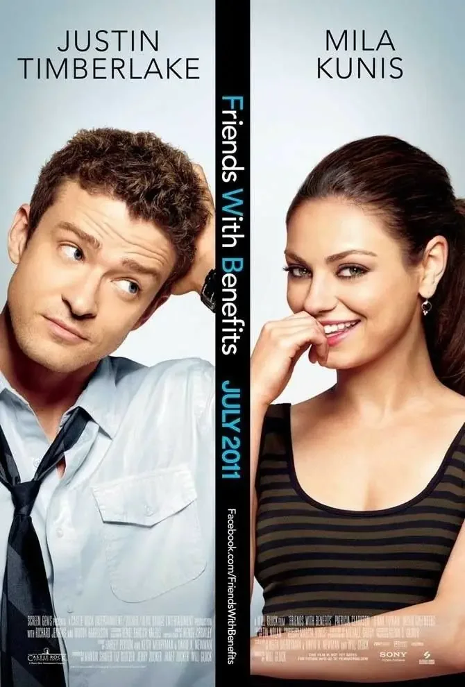 FRIENDS WITH BENEFITS MOVIE Art Silk Poster Print 24x36inch