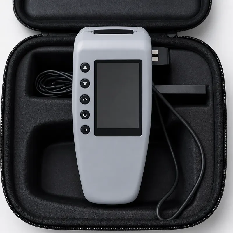 Portable Colorimeter Digital Color Analyzer Color Difference Meter TFT Display WR-10QC WR-10 Color Tester