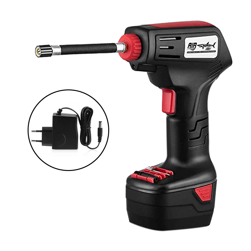 

Portable Air Compressors Battery Tire Inflator Cordless Car Pump For Bicycle Ball Car, Digital Lcd Pressure Gauge, Auto Shut