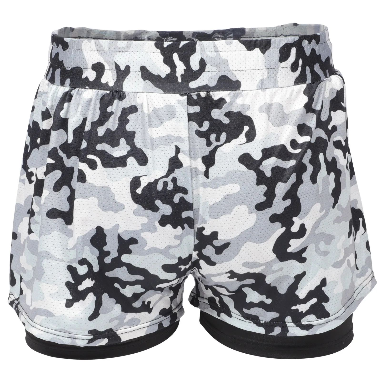 

Double-Layer Men Swimming Trunks Fast Drying Liner Boardshorts for Beach Summer Outdoor Sports Comfortable Fit Swimwear for Men