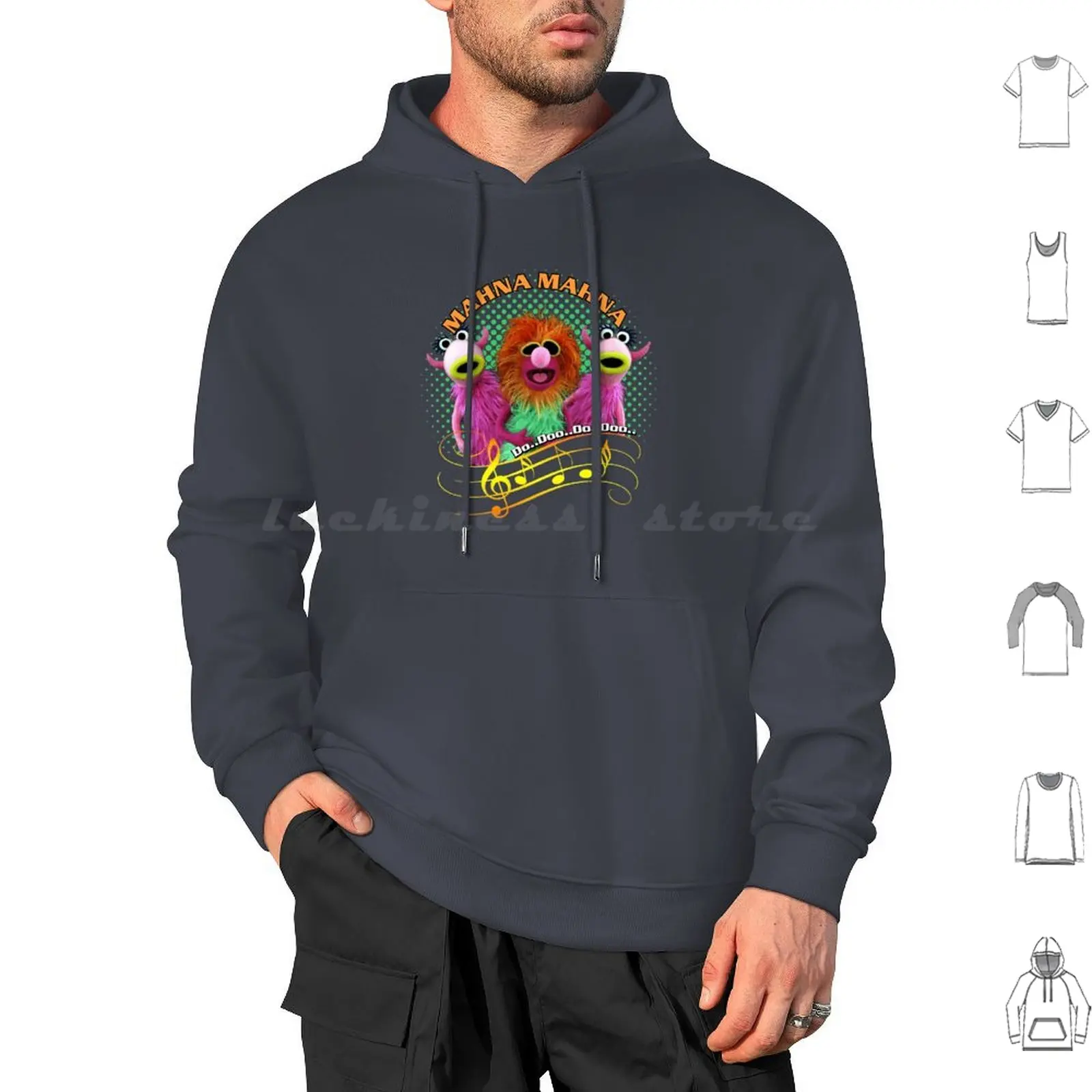 Mahna Mahna Mupet Show Gifts Hoodies Long Sleeve Mahna Mahna Mahna The Mahna Song I Do Doo Doot Doo Do Mahna Mahna Song