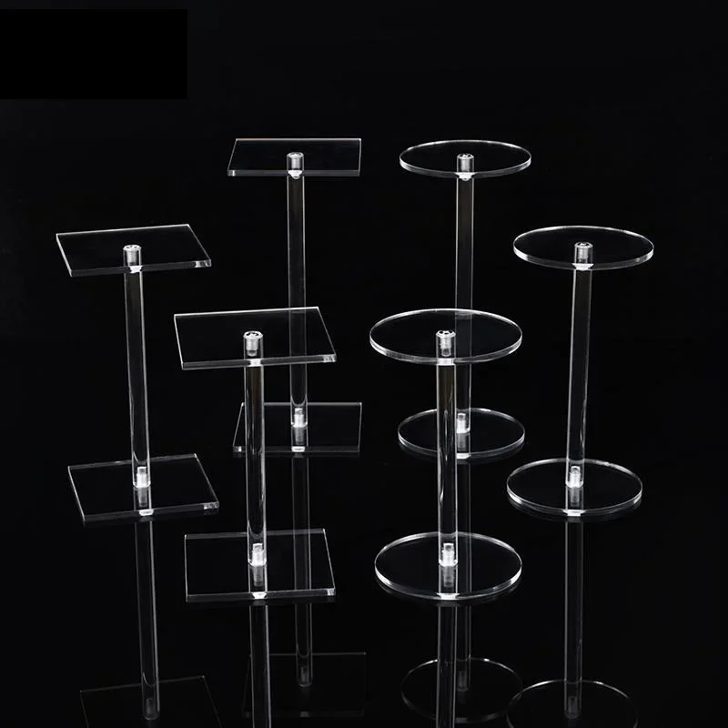 

Transparent Acrylic Doll Ornament Storage Rack, Ring And Earring Display Props, Creative Jewelry And Accessory Rack