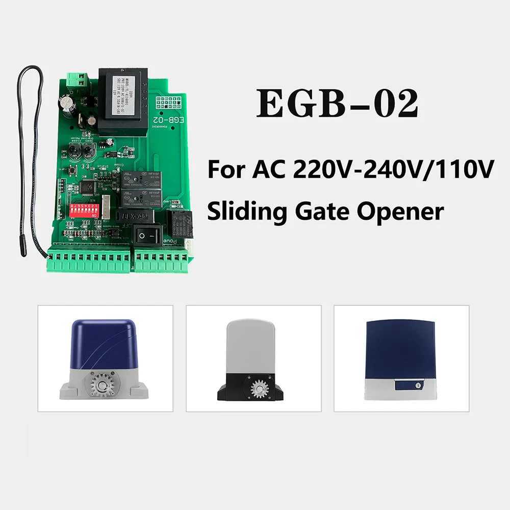 AC220V/AC230V Schuifpoort Openers Printplaat Universele Gevoelige Schuifpoort Motor Belangrijkste Elektronische Besturingskaart