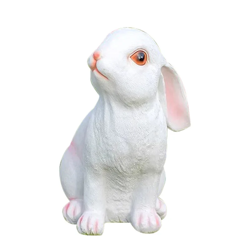 

Наружный светящийся светильник для животных, солнечный водонепроницаемый моделирующий свет кролика, двор, сад, вилла, газон, пейзаж